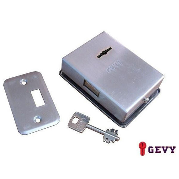 Κλειδαριά τζαμόπορτας δαπέδου GEVY 118.055.019 με κλειδί χρηματοκιβωτίου