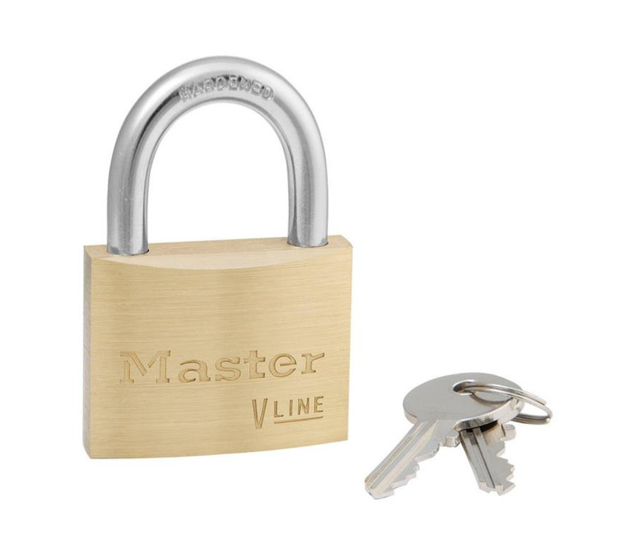 Λουκέτο Ασφαλείας Master Lock Μπρούτζινα με το Ίδιο Κλειδί 60mm - 4160KA