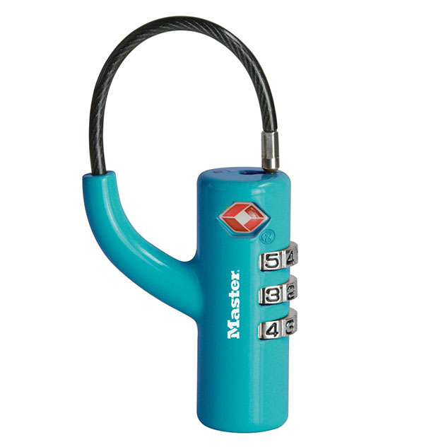 Λουκέτο Ασφαλείας Συνδυασμού Master Lock Ειδικό για ΗΠΑ (TSA) 18mm - 4717EURDBLU