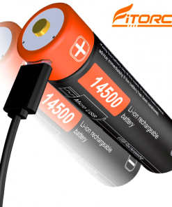 FITORCH RC145 14500-750mAH ΜΠΑΤΑΡΙΑ ΛΙΘΙΟΥ ΜΕ USB FITORCH