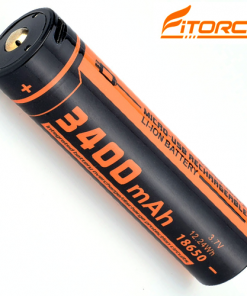 FITORCH UC34R 18650-3400mAH ΜΠΑΤΑΡΙΑ ΛΙΘΙΟΥ ΜΕ USB FITORCH