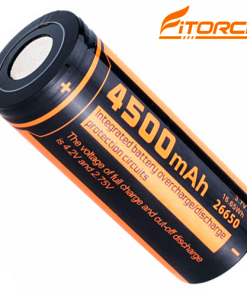 FITORCH C450 26650-4500mAH ΜΠΑΤΑΡΙΑ ΛΙΘΙΟΥ FITORCH