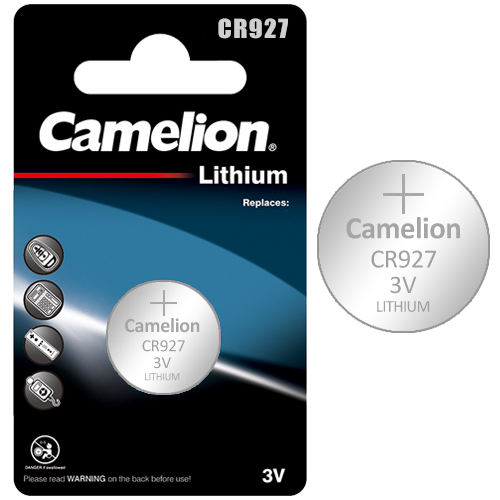 Μπαταρία Λιθίου Camelion CR927 3V - CR927-BP1 (1τμχ)