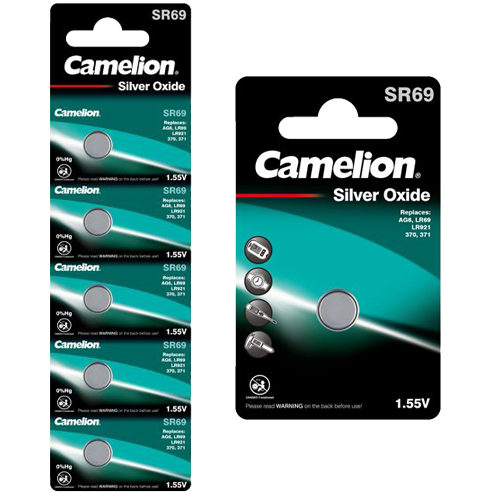 SR69-BP5 ΜΠΑΤΑΡΙΑ CAMELION SILVER OXIDE G6/371 CAMELION