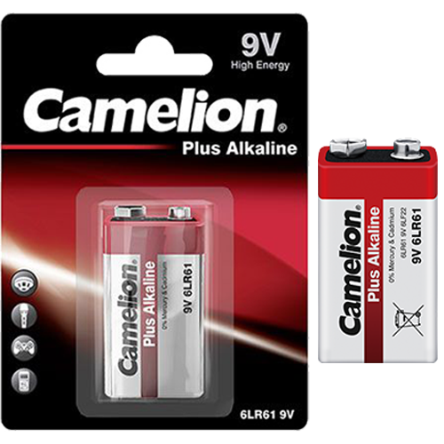 6LR61-BP1 ΜΠΑΤΑΡΙΑ CAMELION ΑΛΚΑΛΙΚΗ 9V CAMELION