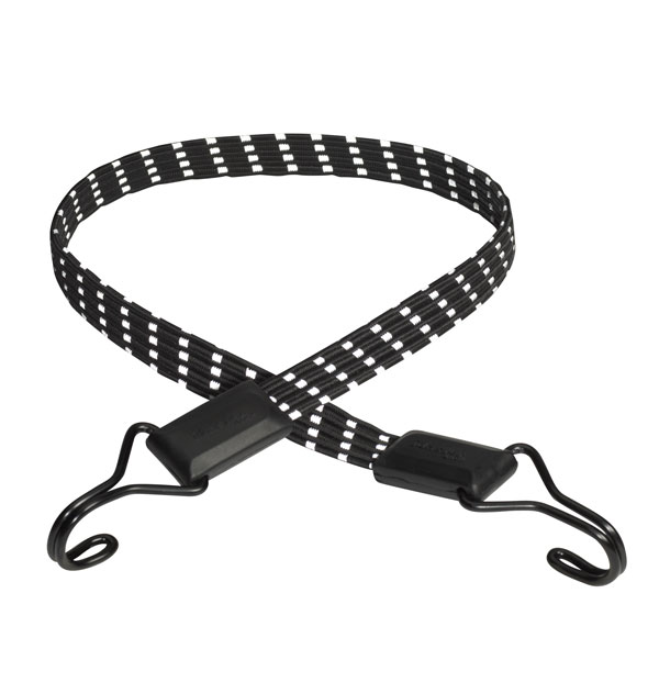 Χταπόδι Πλακέ Master Lock 2 Άκρων με Διπλό Γάντζο 80cm Μαύρο - 3229EURDAT