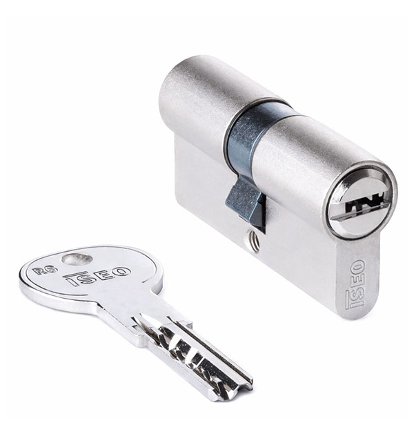 Ευρωπαϊκός κύλινδρος ασφαλείας ISEO R6 με κλειδί