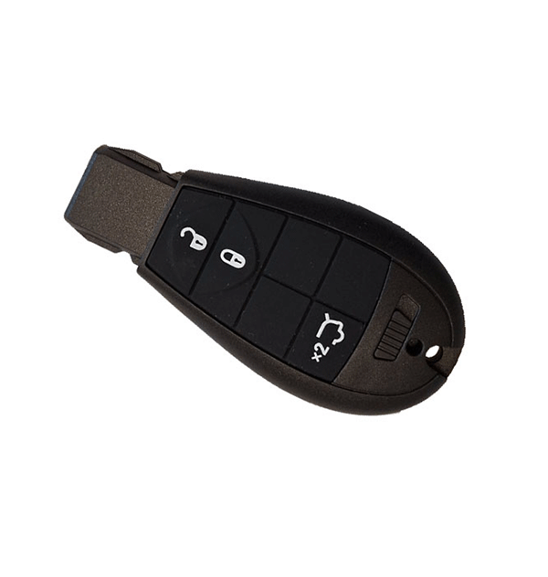 Κέλυφος Κλειδιού Αυτοκινήτου Jeep - Chrysler (Grand Cherokee, Compass, 200, 300) με 3 Κουμπιά για Smart Key