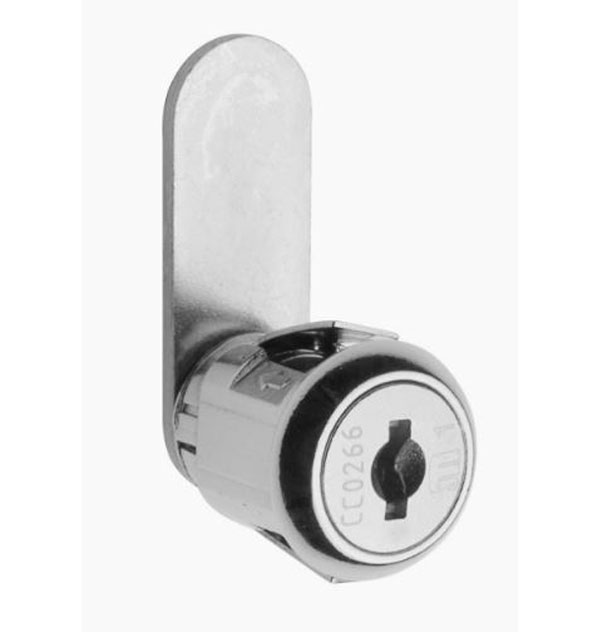 CAS MERONI MERONI Clip-in Κυλινδράκι 20mm 2652S/20, κλειδαριά γραφείου, κλειδαριά για έπιπλα γραφείου συρτάρια